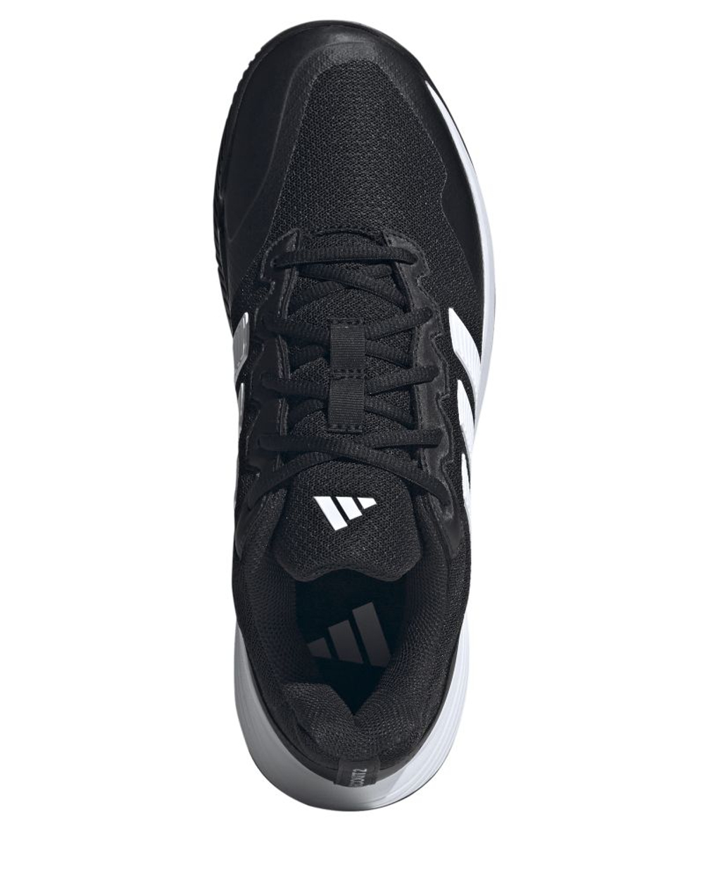 Мужские теннисные кроссовки Adidas GameCourt 2 M - core black/cloud white/silver metallic
