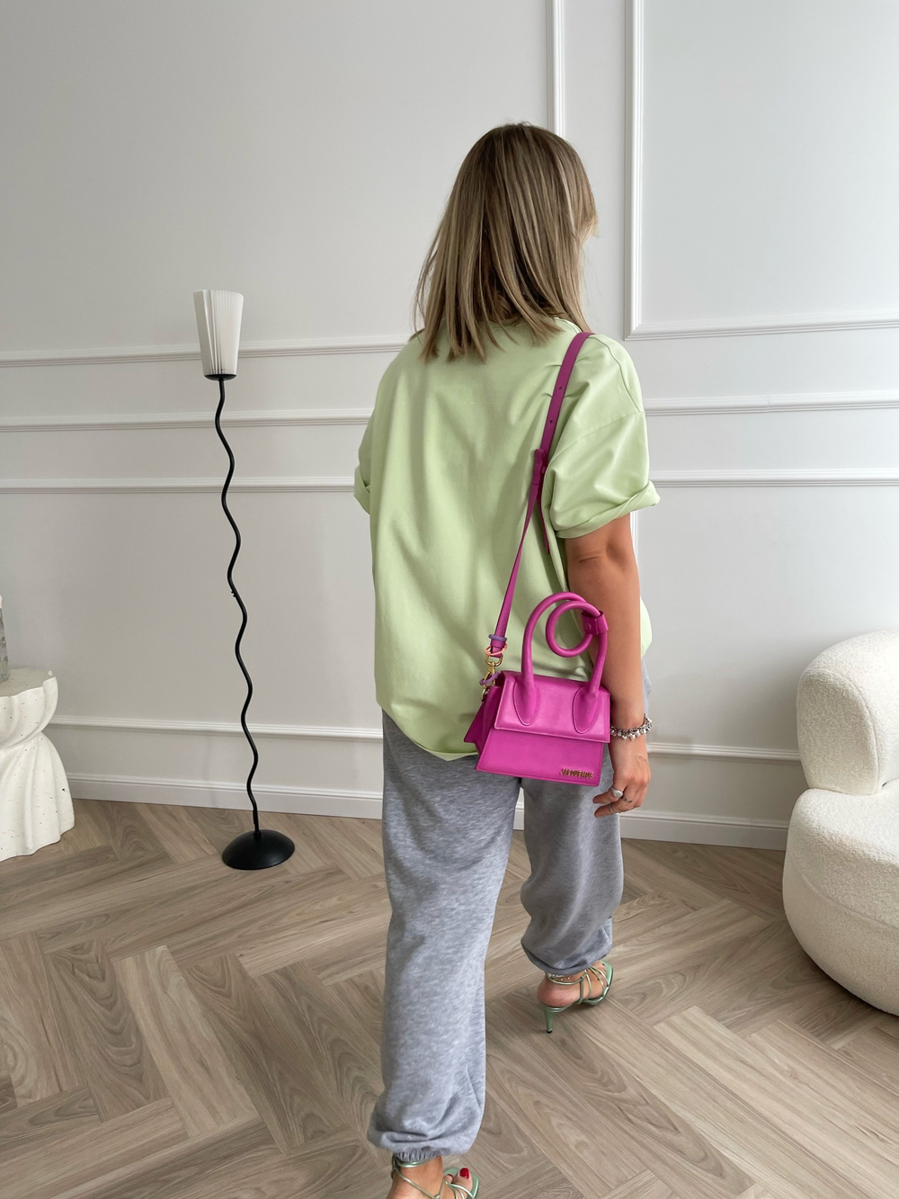 Футболка удлиненная яблоко 3