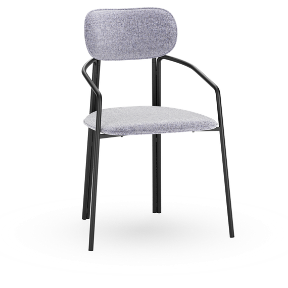 Стул Ror, Round, серая рогожка