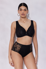 Бюстгальтер Sublime M Plus Bralette Black Alles