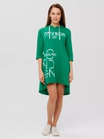 Туника платье удлиненная больших размеров домашняя