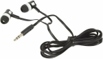 Наушники вставки Basic 609 черный/белый [10mm, 15Гц~20kГц, 32 Ом, 1.1 м]