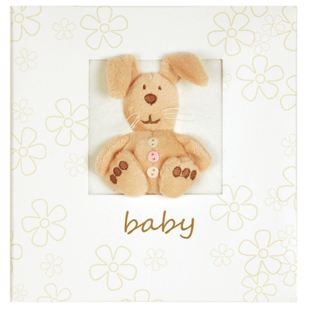 Innova Q341292 Фотоальбом 160 фото 10*15 Детский с плюшевой игрушкой в подарочной упаковке, кармаш