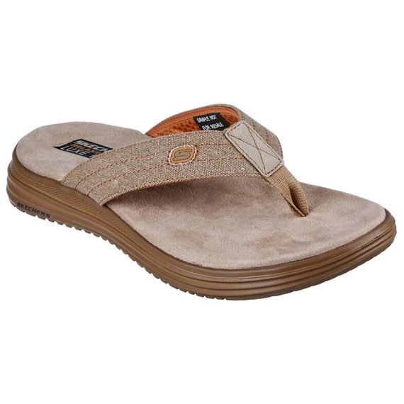 Skechers Relaxed Fit Proven SD-Radnor 'Gray Brown'