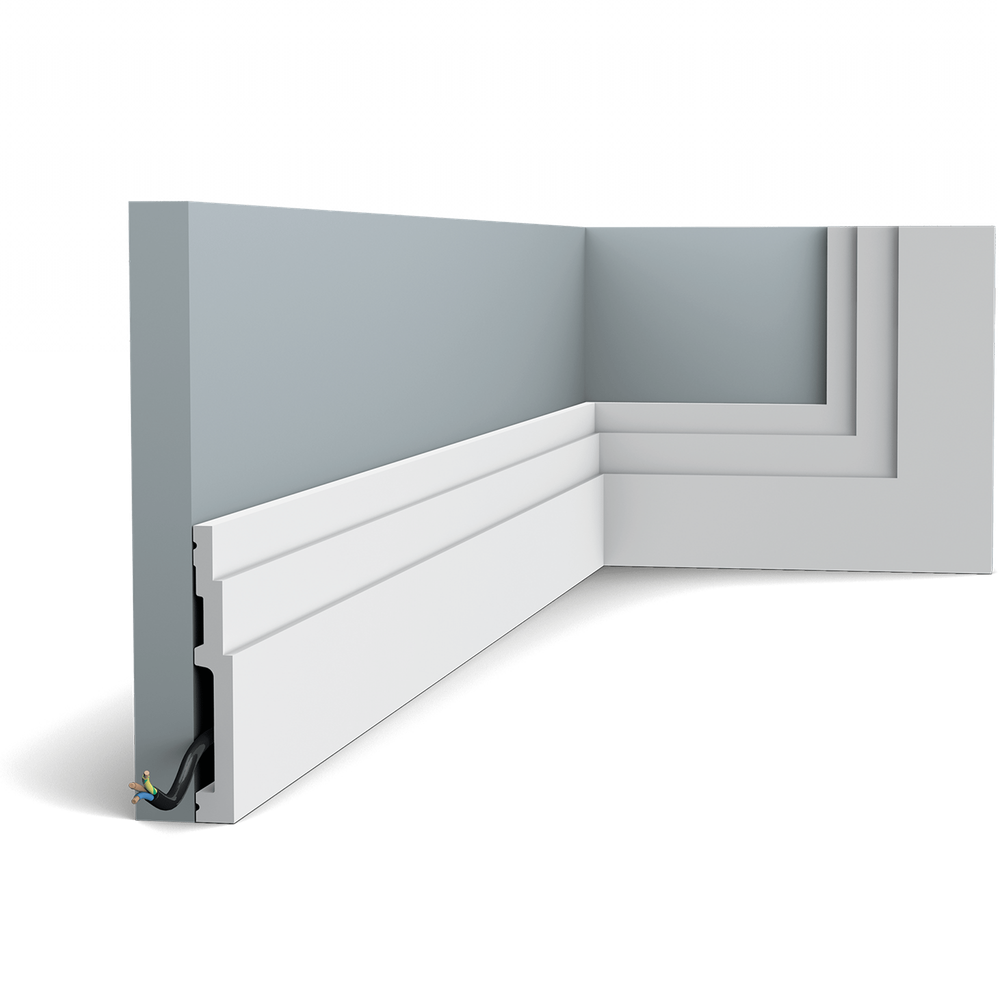 SX180 HIGH LINE современный плинтус напольный