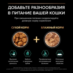 Pro plan 85 г пауч влажный  корм для взрослых кошек старше 7 лет, нежные кусочки с индейкой, в соусе