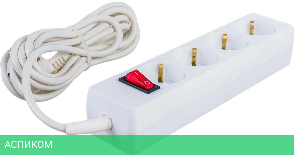 Сетевой фильтр PROconnect Standard 11-7231 белый