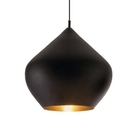 Pendant design lamp  Beat Light Stout by Tom Dixon D52 (Black)