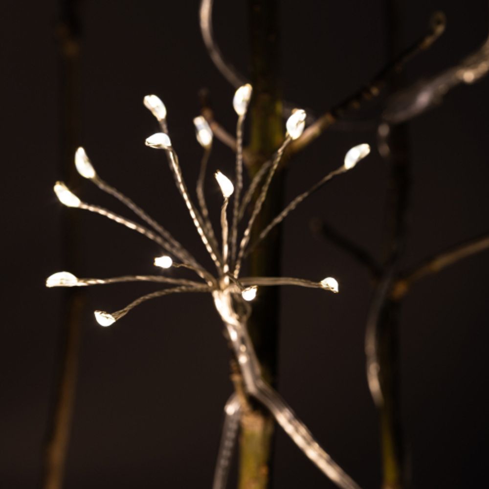 Садовая гирлянда ЭРА ERASF22-45 на солнечной батарее Фейерверк 3,8 м | Садовые декоративные светильники