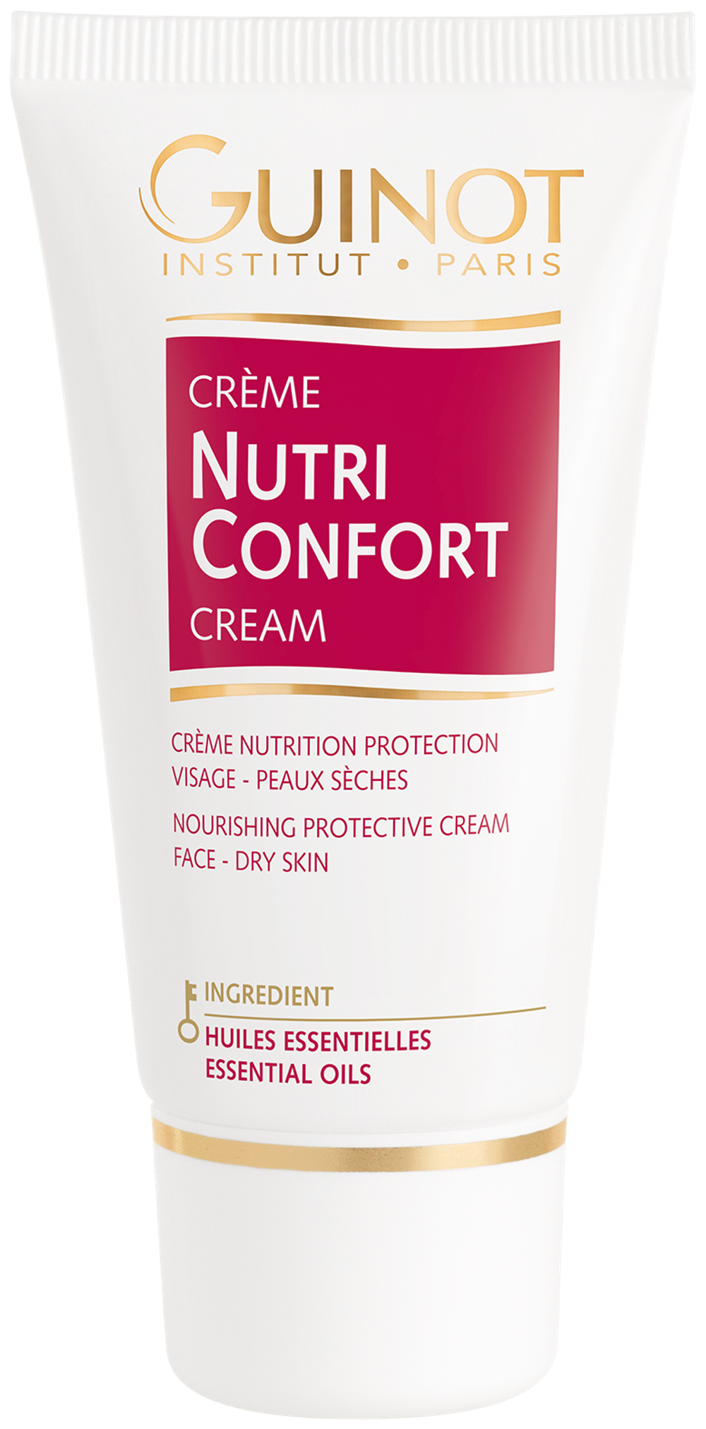 Crème Nutrition Confort Активный питательный крем с насыщенной текстурой и изысканным ароматом эссенциальных масел, который предназначен для ухода за сухой кожей и кожей с дефицитом липидов.