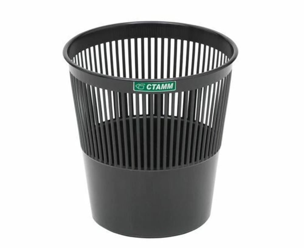 Корзина для бумаг пластиковая