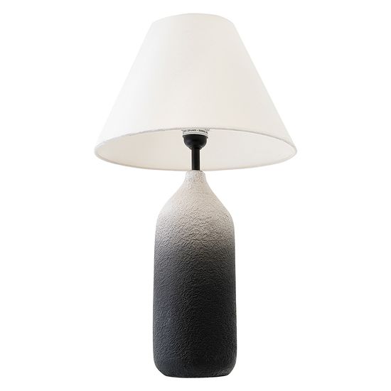 Светильник настольный sustainable collection, D30х55 см, черный/белый