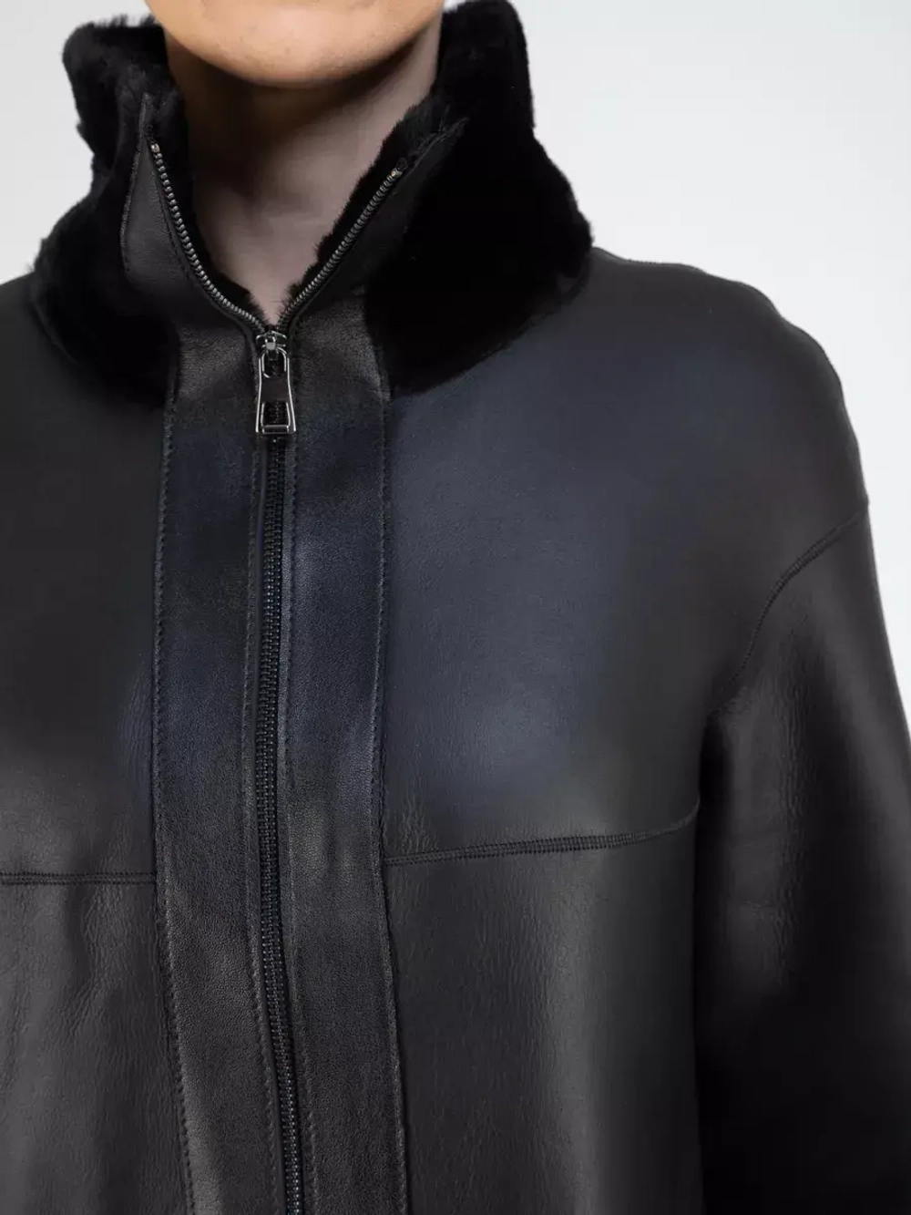 Дубленка зимняя натуральная