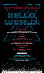 Альбом XDINARY HEROES - HELLO, WORLD! (Tutorial Session ver.)