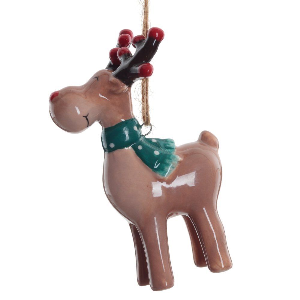 GAEM Украшение новогоднее "Олень", L5,5 W4 H8 см, 2в.