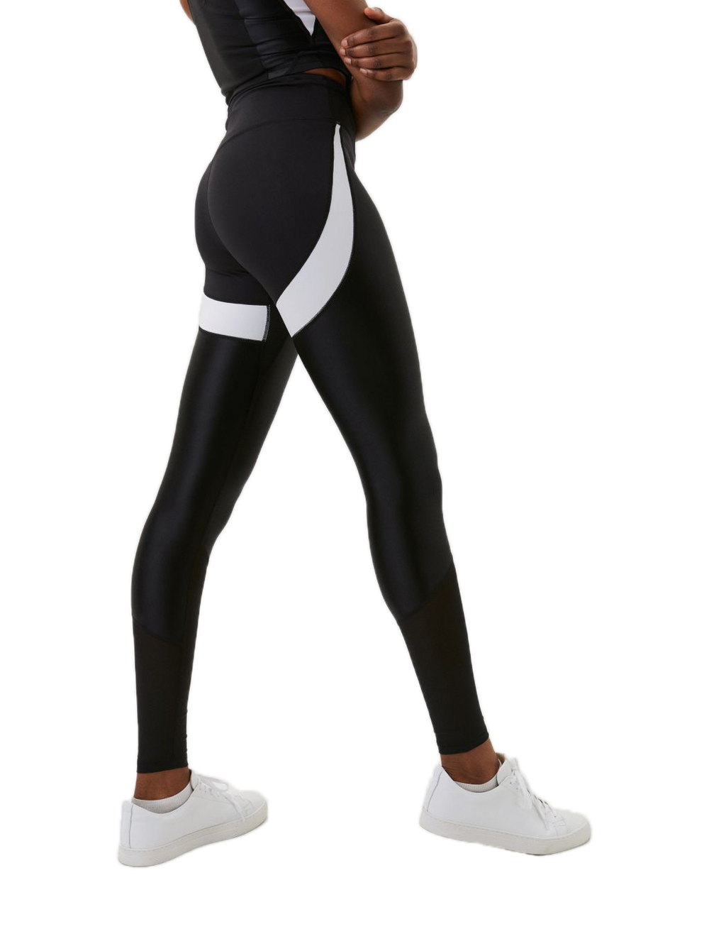 Leginsy Björn Borg High Waist Swipe Tights W - черный