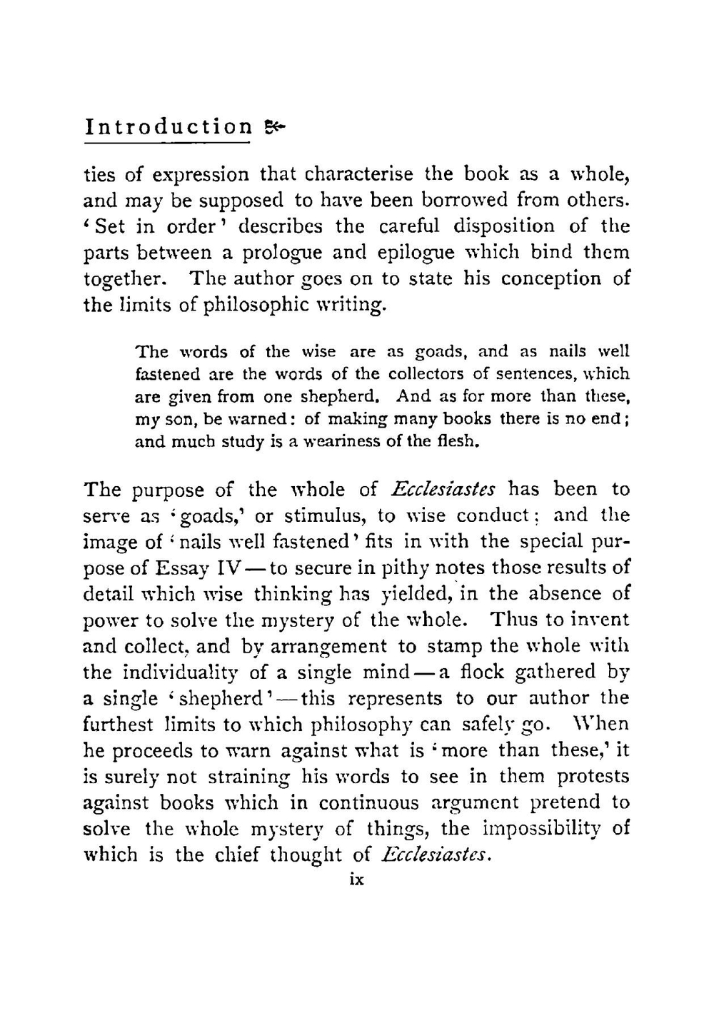 Ecclesiastes and the Wisdom of Solomon | Moulton Richard Green