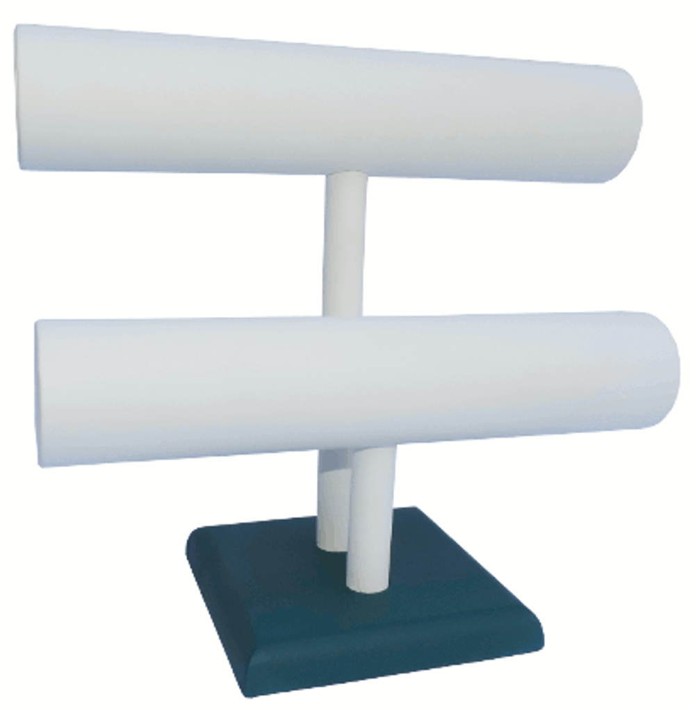 Подставка для браслетов/часов/Т-образная/2 валика d-50 мм./основание/Н-250 мм.