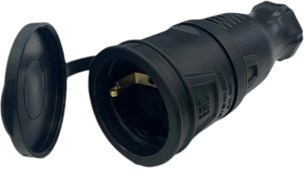 Удлинитель силовой iTOK i-CONNECT-COLOR-SUR-KG-325-1-44-30-BLACK