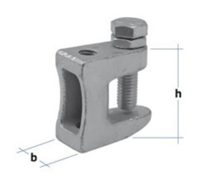 Балочный зажим (струбцина) М10