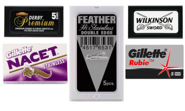 Комплект ОСТРЫХ лезвий для т-обраной бритвы