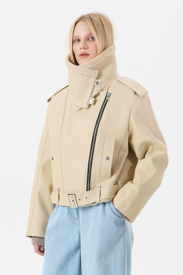 Дубленка Basic Short