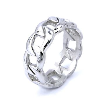 Кольцо стальное (8) "Цепь"