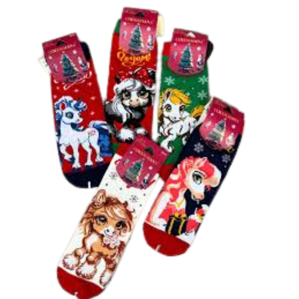 Носки подростковые Coco&Hana Merry Christmas
