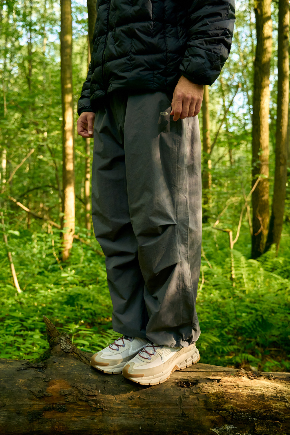 Брюки Nothomme Blue Outdoor Water-Repellent Cargo Pants II "Rock Gray"