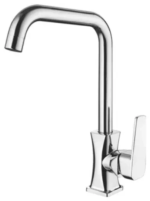 Смеситель для кухни высокий с гайкой ⌀35 (1/10) LEDEME L4998-1