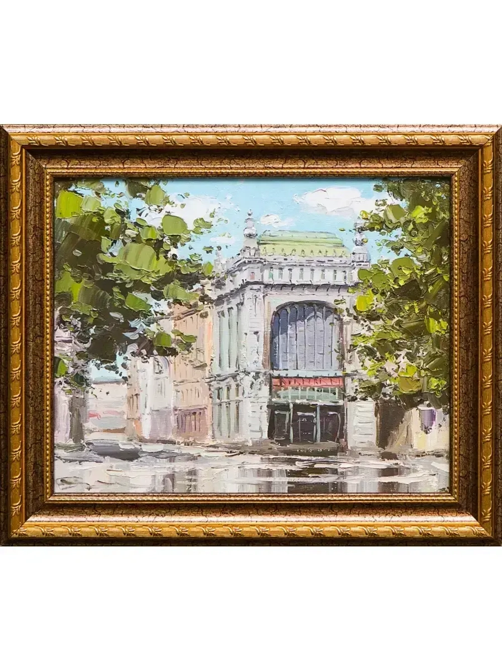 Картина маслом Елисеевский Ларкин
