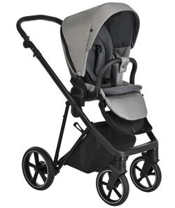 Детская коляска Roan Sol 3 в 1 с автокреслом Tutis Elo Black RSL/1011 Cloud Grey