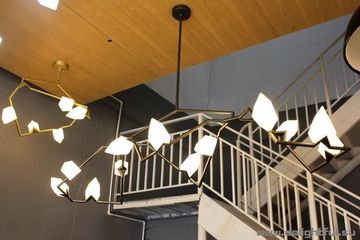 replica Seed chandelier by Bec Brittain for Roll & Hill ( black + 12 )