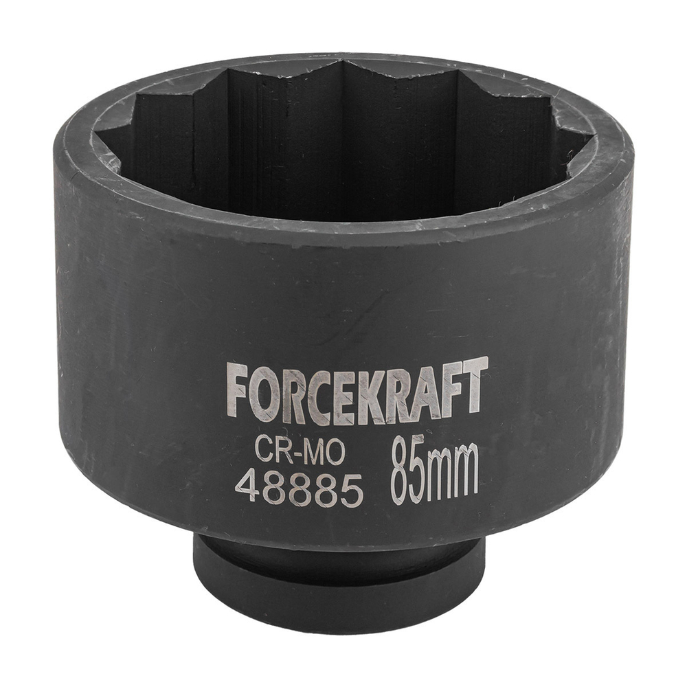 Головка ударная 1'', 85мм (12гр.) FORCEKRAFT FK-48885