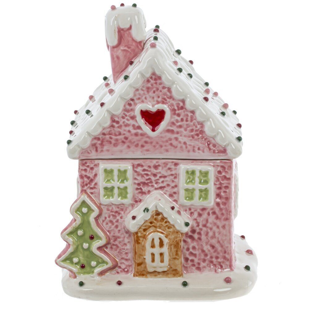 GAEM Конфетница "Пряничный дом", 400 мл, L10,5 W10,5 H16 см, 2в.