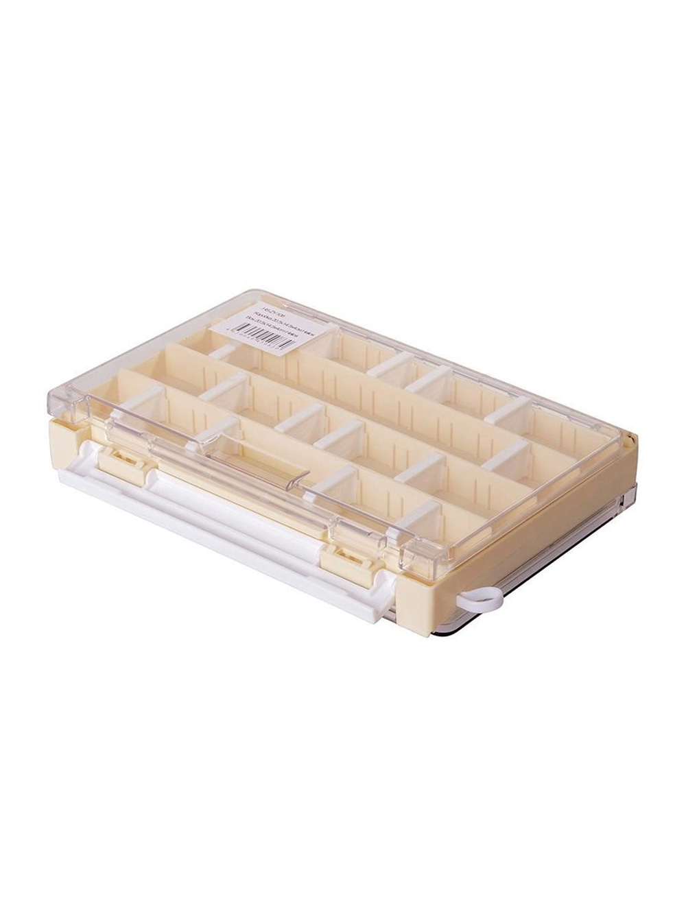 Коробка универсальная двухсторонняя Nisus 20.5х14.5х4 см, серо-бежевая