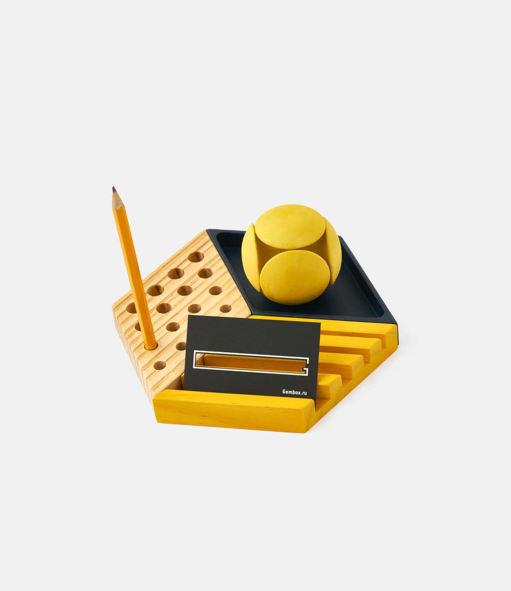 Woodendot Kesito Muticolor — настольный органайзер