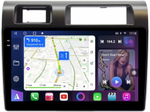 Магнитола для Toyota Land Cruiser 70 2007-2022 - FarCar BM9-9607 монитор 9.5" QLED на Android 14, TS10, 4+32Гб, CarPlay, 4G SIM-слот