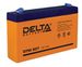 Аккумулятор Delta DTM 607 ( 6V 7Ah / 6В 7Ач ) - фотография