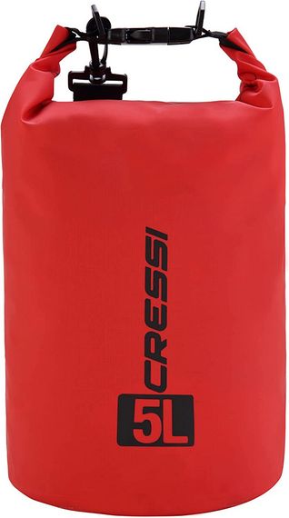 Гермомешок Cressi с лямкой Dry Bag 5 л красный