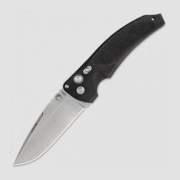 Складной нож HOGUE «EX-03 Stone Tumbled Drop Point Blade» HG/34350TF c клинком из стали 154CM, рукоять PPS (Инженерный пластик)