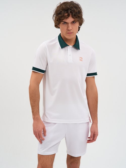 Поло мужское Deporte, White