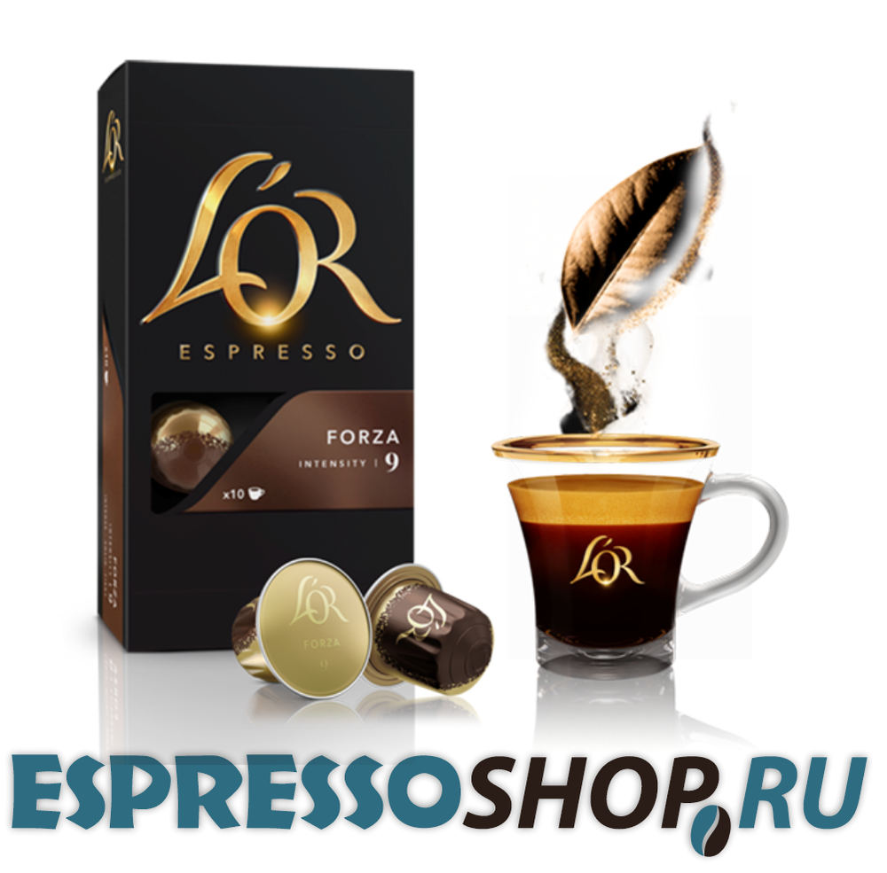 Капсулы для кофемашин Nespresso L&#39;Or Espresso Forza