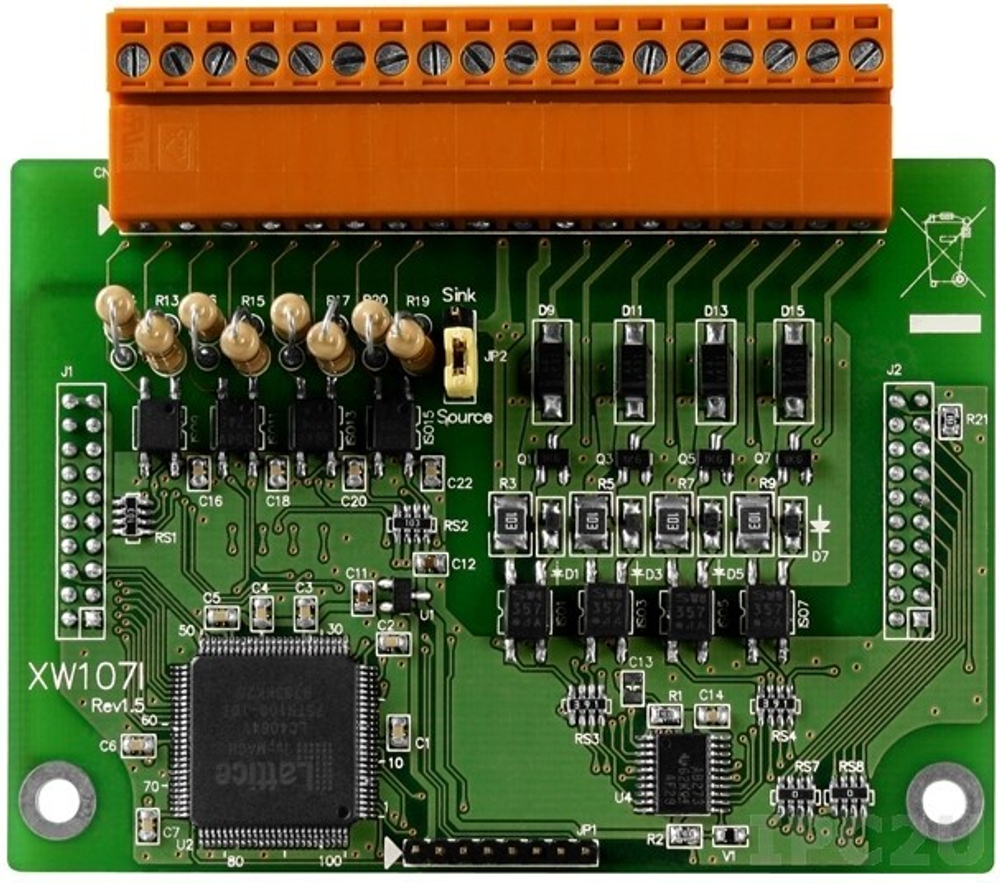 Плата расширения  ICP DAS XW107i CR