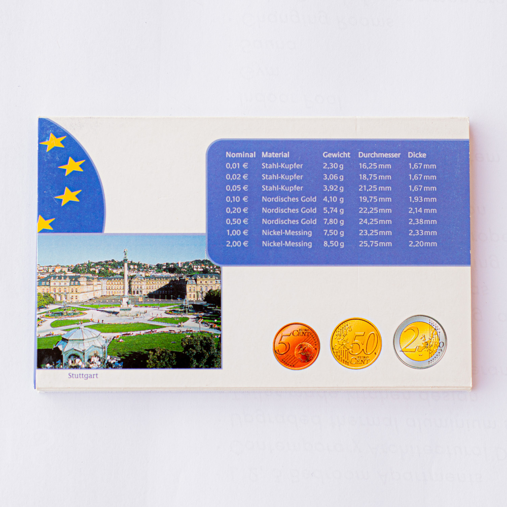 Germany 2003 Proof Coin Sets (A, D, F, G, J)