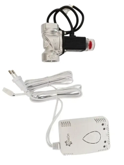 Система автономного контроля загазованности GN-20 с клапаном . сигнализатор утечки газа + клапан электромагнитный