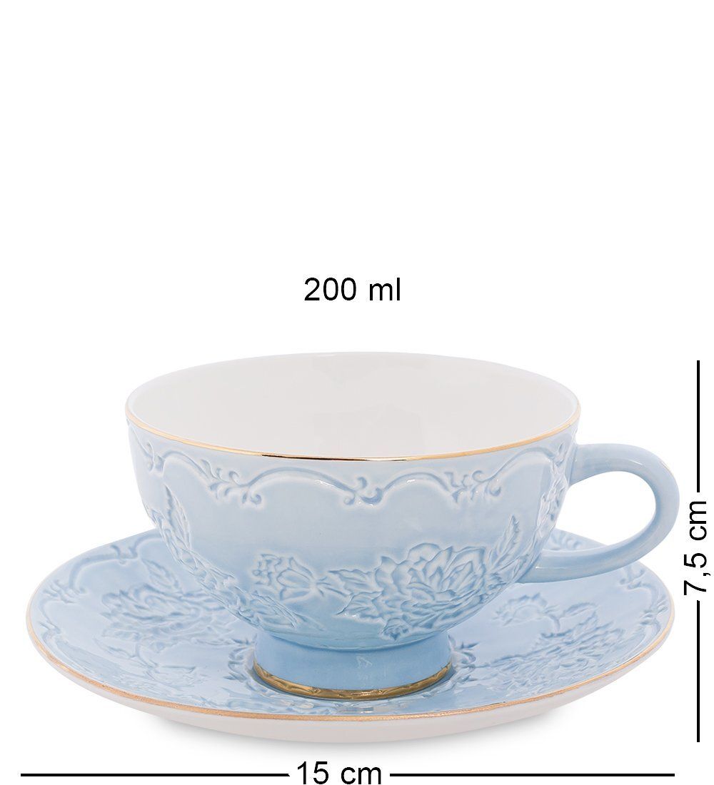 Pavone AS-05 Чайный набор на 4 перс. «Лаце Росса»