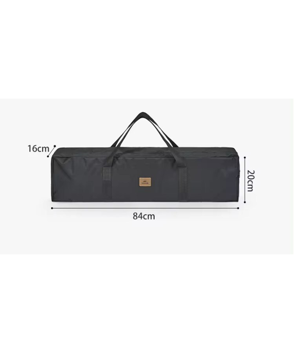 Стол туристический Naturehike складной, 125х60х45 см,с Х-образными ножками, коричневый