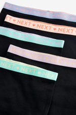 Трусы-шорты для девочки Next C30-155, 5 шт., Черный