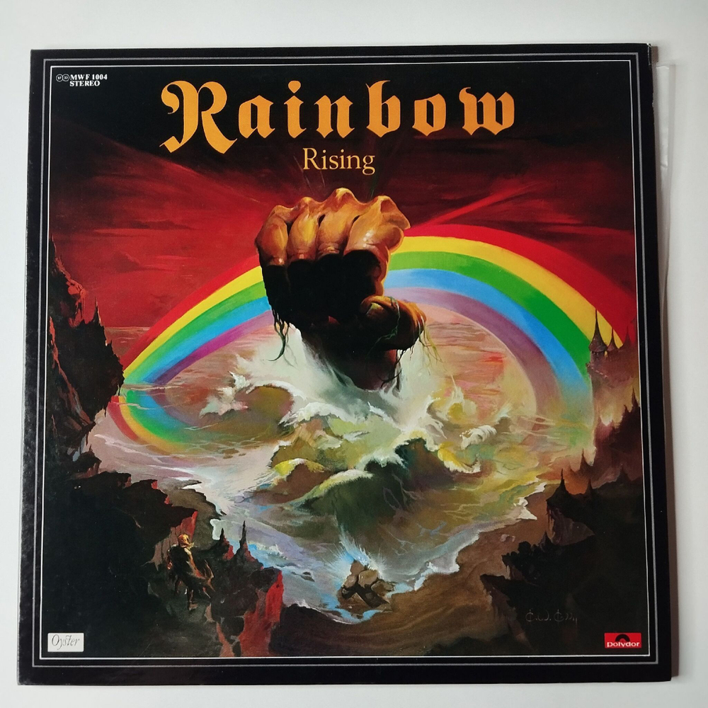 Винтажная виниловая пластинка LP Blackmore Rainbow Rising (Japan 1976) (No Obi) MWF 1004